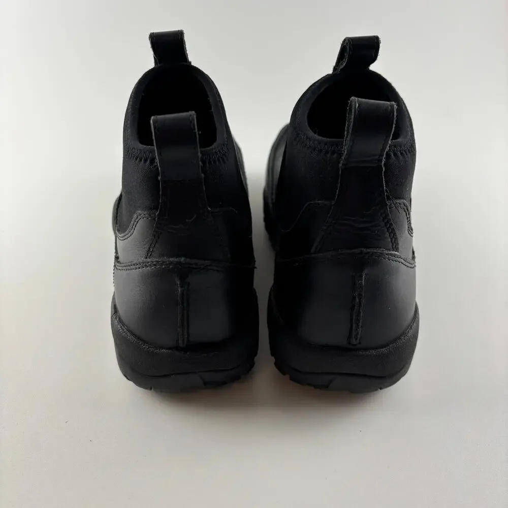 Baffin Ease Mens Black Leather Slip On Ankle Boots Comfort Work Size 9